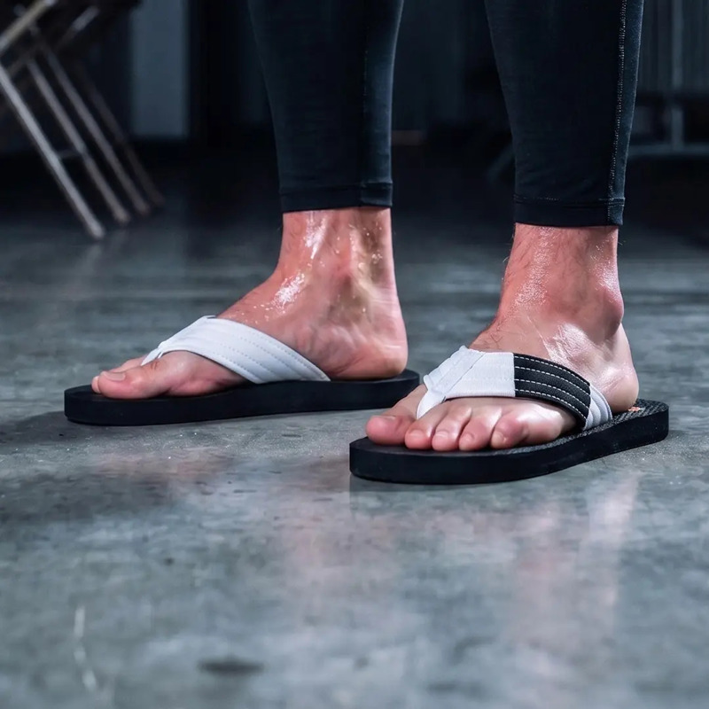 Flowflip White Belt BJJ flip flops Original